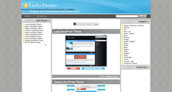 Desktop Screenshot of luckythemes.com